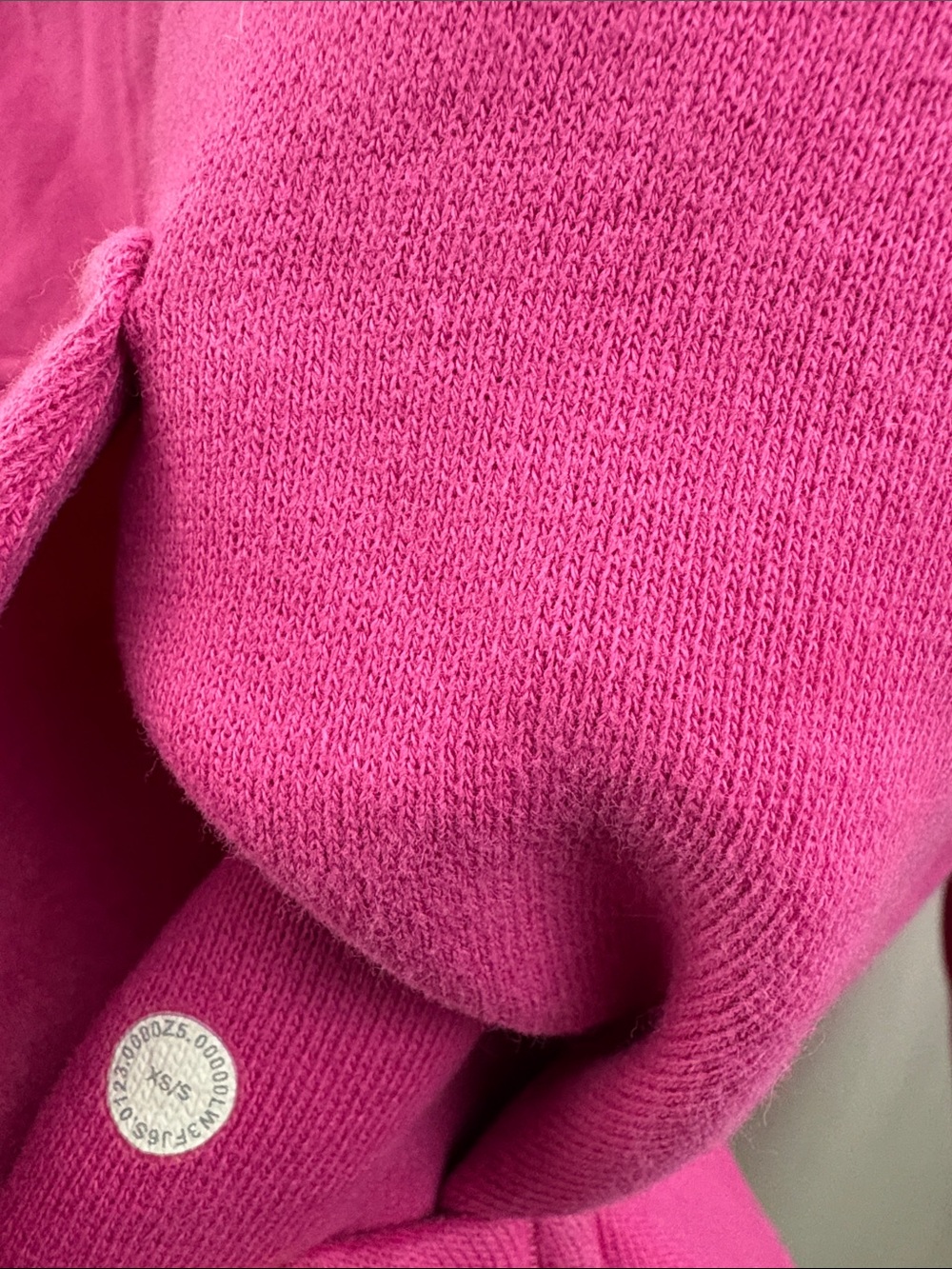 Lululemon Scuba Oversized Funnel-Neck Half Zip Pullover Pink XS/S Women’s - Picture 6 of 8